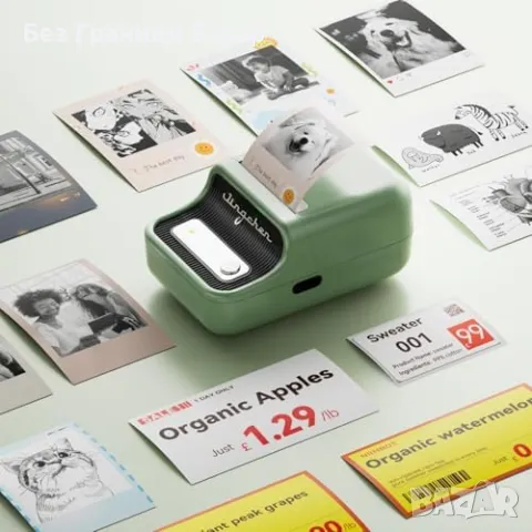 Нов NIIMBOT B21 Pro Термален Принтер за Етикети Bluetooth Без Мастило, снимка 7 - Принтери, копири, скенери - 50287725