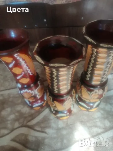 Вази дърворезба, снимка 6 - Вази - 48511988