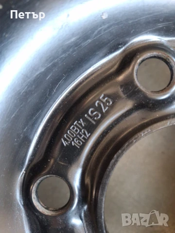 Резервна Гума Патерица за ОПЕЛ АСТРА J  5х115х70.2-16 цола, снимка 5 - Гуми и джанти - 50561092