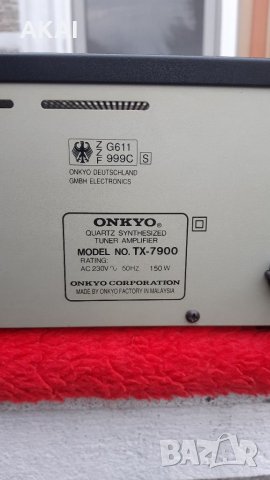 ONKYO TX 7900, снимка 11 - Ресийвъри, усилватели, смесителни пултове - 39882993