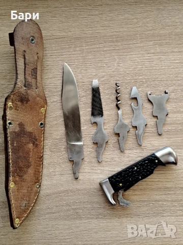 Многофункционален ловен нож на П.Денев-Габрово, снимка 2 - Колекции - 50449618