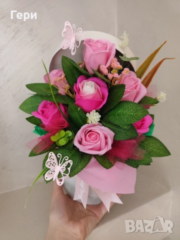 Пано със сапунени цветя , снимка 15 - Други - 39261818