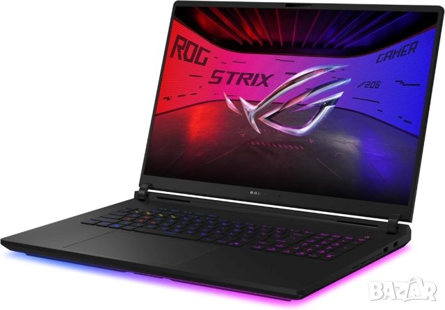 Гейминг Лаптоп ASUS ROG Strix Scar 18 G835LW Ultra 9 – 18″ 2.5K 240Hz, RTX 5080, 32GB DDR5, 1TB SSD!, снимка 2 - Лаптопи за игри - 52682442