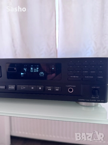 Sony cdp -m31, снимка 2 - Ресийвъри, усилватели, смесителни пултове - 52510930