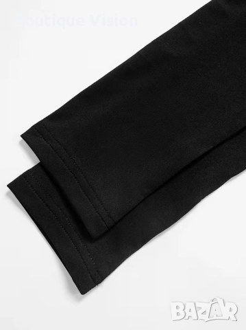 Ново! Стилна черна къса блузка, наличен размер S. , снимка 7 - Блузи с дълъг ръкав и пуловери - 52773973