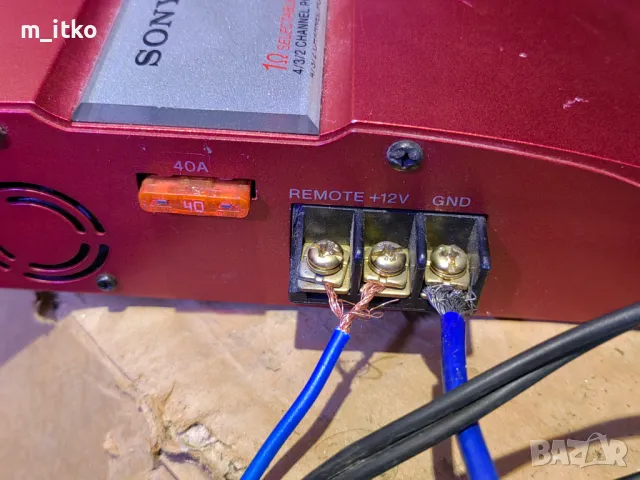 SONY XM-754HX, снимка 17 - Ресийвъри, усилватели, смесителни пултове - 48102935