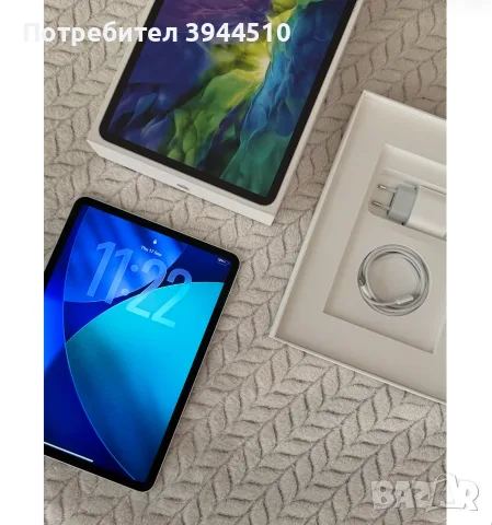 Apple iPad Pro 11” + клавиатура, зарядно и кутия, снимка 3 - Таблети - 55473517