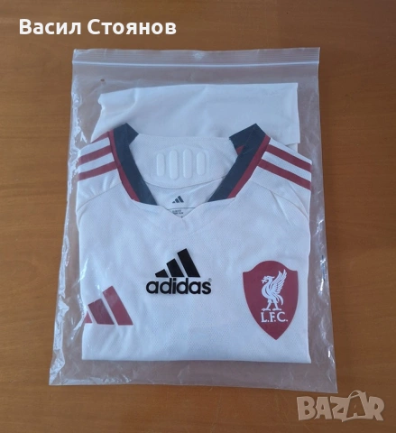 Ливърпул / Liverpool 2025/26 adidas 2nd away - размер L, снимка 9 - Фен артикули - 25932590