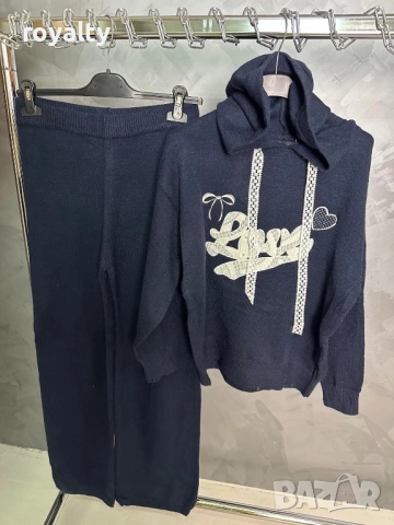 Дамски Комплекти Плетиво Различни Цветове, снимка 4 - Спортни екипи - 52186839