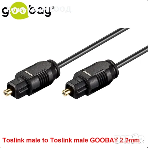 Toslink Кабели (Optical) НОВИ от 4.00лв, снимка 1