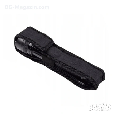 Мощен тактически електрошок кучегон за самоотбрана от кучета нападение хора LED фенер акумулаторен, снимка 8 - Екипировка - 53032357