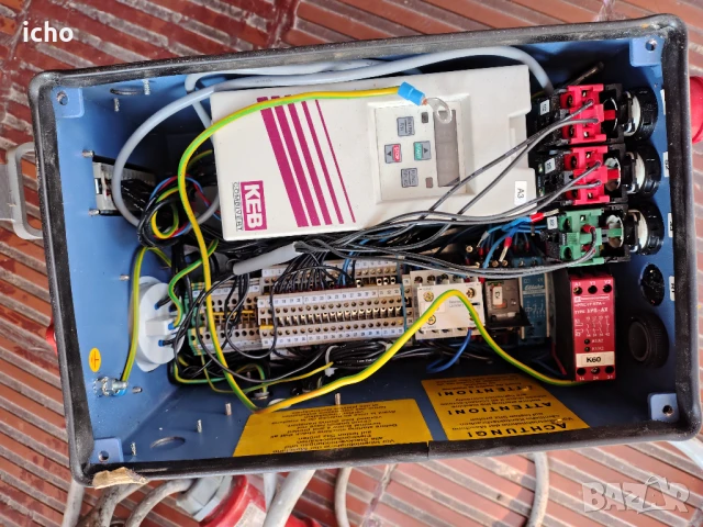 Трифазен електромотор laipple keb с управление , снимка 8 - Други машини и части - 50674947