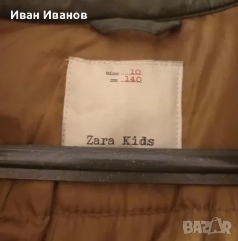 Оригинално зимно детско яке Zara - размер 140, снимка 11 - Детски якета и елеци - 47490365