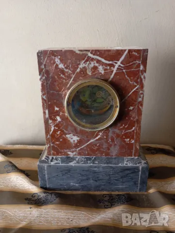 Стар каминен часовник, снимка 8 - Други ценни предмети - 50151669