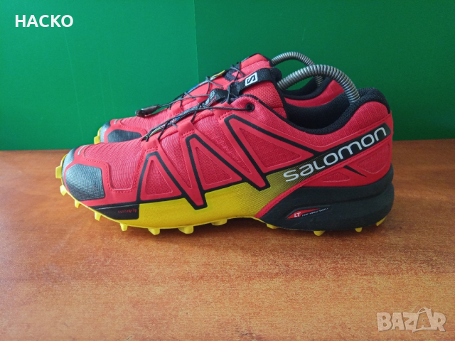 SALOMON SPEED CROS 4 Номер 44 Стелка 28 см. 100% Оригинални Внос от Англия