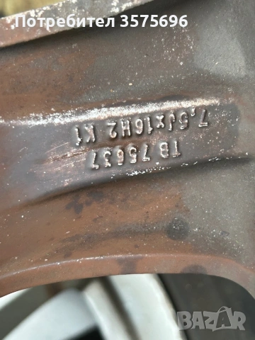 Продавам джанти за мерцедес , снимка 5 - Гуми и джанти - 52485177