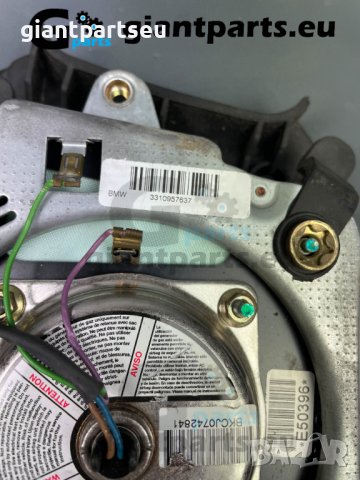 Airbag Аербег за волан БМВ е46 BMW e46 , 3310957637, снимка 3 - Части - 40142461