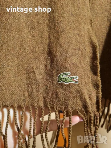 Мъжки шал Lacoste( вълна), снимка 5 - Шалове - 56130151