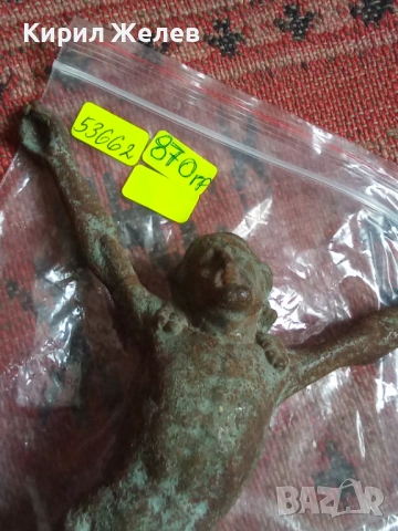 Стара метална фигура на Исус Христос 53662, снимка 13 - Други ценни предмети - 53392925