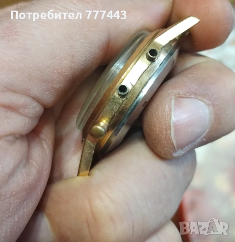 Швейцарски хронограф , снимка 4 - Антикварни и старинни предмети - 53577699