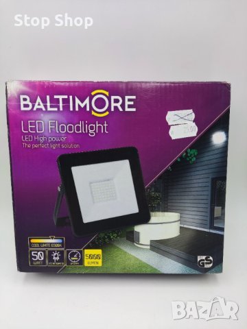 Led лампа Baltimore 50w за външна употреба , снимка 1 - Лед осветление - 39592877