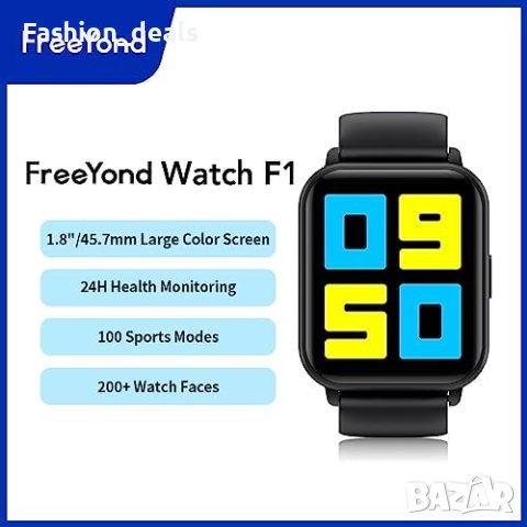 Нов Водоустойчив Смарт часовник Фитнес тракер Мъже Жени iOS Android Подарък, снимка 9 - Смарт гривни - 42229262