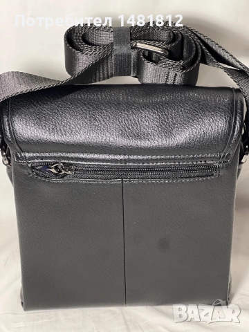 Мъжка чанта от естествена кожа , снимка 2 - Чанти - 52978443
