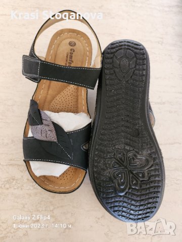 Дамски Сандали с Декорация  / Елегантни - ЛЯТНА РАЗПРОДАЖБА , снимка 3 - Сандали - 40896481