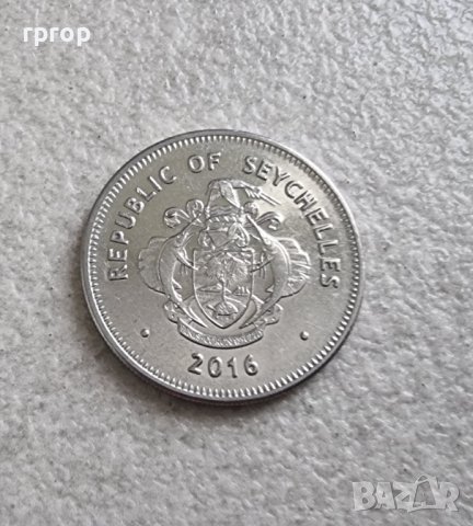 Монети. Сейшели . Сейшелски острови . 1 , 5 и 10 рупии. 2016 , 2018 година. Новата серия .3 бройки., снимка 7 - Нумизматика и бонистика - 42243164