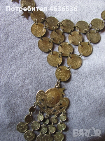 Стар Женски накит за носия, снимка 2 - Антикварни и старинни предмети - 52440721