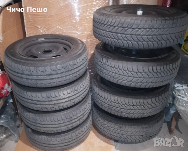 Летни гуми KLEBER с джанти 4 броя 14 цола 185 65 14 5х110 Опел Opel, снимка 10 - Гуми и джанти - 52794523