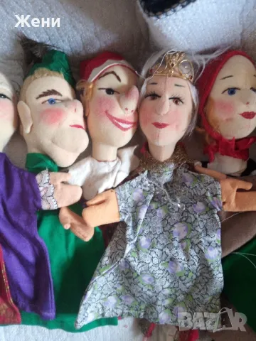 Оригинални кукли Kersa от 60/70-те ръкавици за куклен театър, снимка 3 - Кукли - 50183505