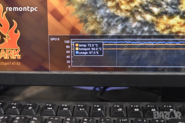 Powercolor AMD Radeon 5700XT 8GB в кутия Видео карта , снимка 8 - Видеокарти - 53593050