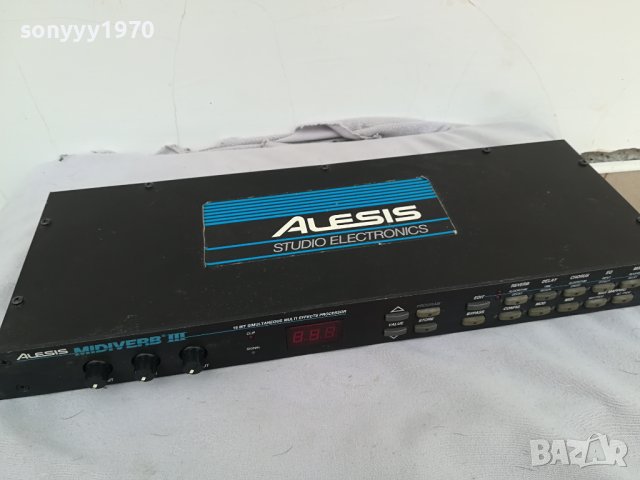 ALESIS-ВНОС SWISS 1610231519, снимка 6 - Ресийвъри, усилватели, смесителни пултове - 42595152