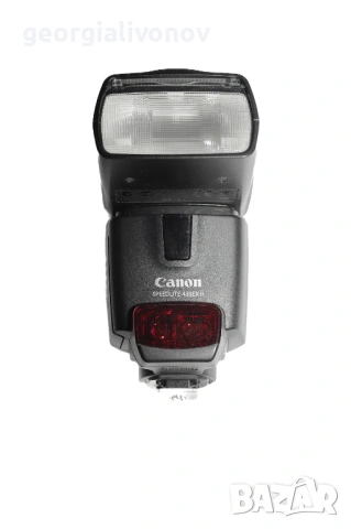 светкавица Canon Speedlite 430EX II + зарядно и батерии
