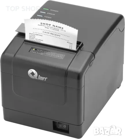 Tермален етикетен принтер Qian 80mm с Bluetooth, WiFi