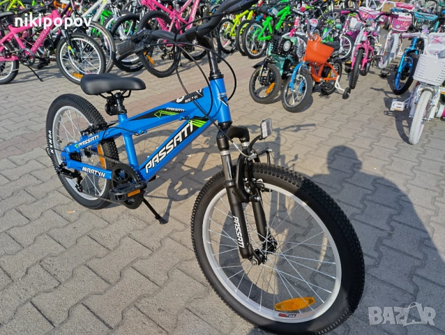 PASSATI Алуминиев велосипед 20" MARTYN син, снимка 12 - Велосипеди - 53560011