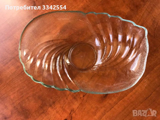 ФРУКТИЕРА КУПА ДЕБЕЛО РЕЛЕФНО СТЪКЛО КРАСОТА, снимка 2 - Други ценни предмети - 44496487