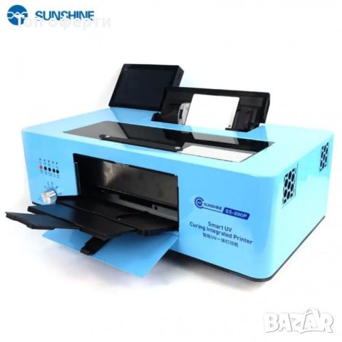 SUNSHINE SS-890P Smart UV многофункционален мастиленоструен принтер, оборудван с 8 инча сензорен ком, снимка 1 - Резервни части за телефони - 44465794