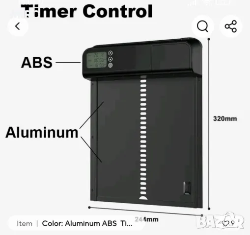 Електрони врати с таймер за кокошки, гълъби и д-р.животни., снимка 2 - Кокошки и пуйки - 45991161