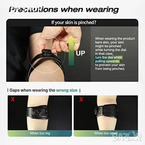 Нова Микро регулируема скоба за лакът облекчаване на болка наранявания, снимка 3 - Тримери - 49409687