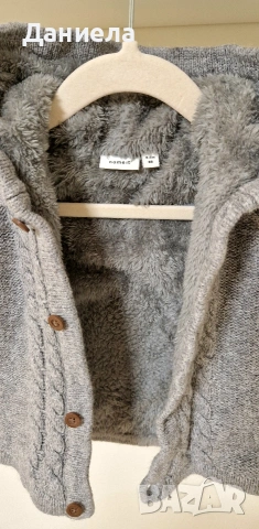 Бебешка жилетка Name it, размер 68 (4-6 месеца), снимка 2 - Жилетки и елечета за бебе - 53637619