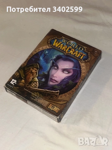 World of Warcraft 2004 ORIGINAL 5 CD BOX + RARE Original game manual *МНОГО РЯДКО*