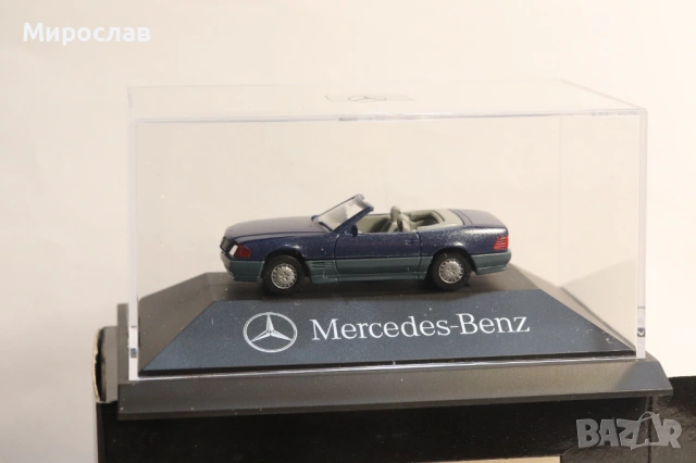 HERPA H0 1/87 MERCEDES BENZ 124 МОДЕЛ КОЛИЧКА, снимка 2 - Колекции - 53665232