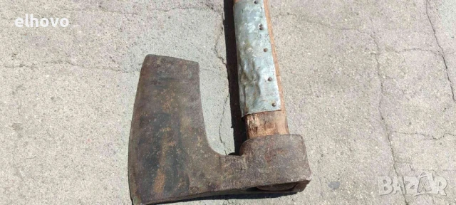 Българска брадва с дълга дръжка#1, снимка 6 - Антикварни и старинни предмети - 50935972