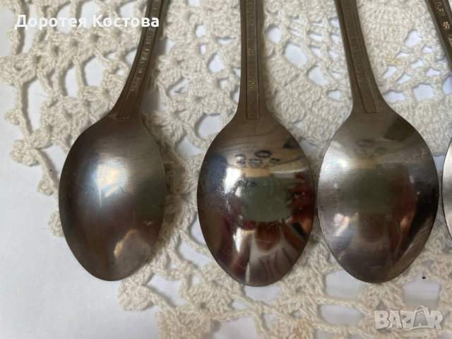 Красиви детски лъжички от Англия с маркировки, снимка 10 - Антикварни и старинни предмети - 51457165