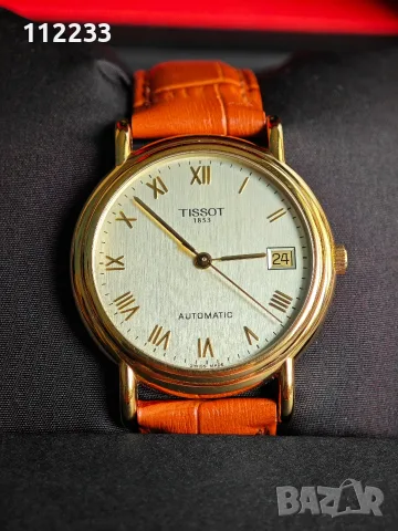 Tissot Carson Automatic 35.5 mm 18K Yellow Gold, снимка 8 - Мъжки - 53647572