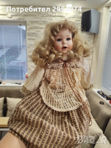 порцеланова кукла 35лв , снимка 1