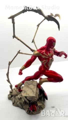 Sideshow Iron Spiderman premium 1/4 фигура статуя Marvel, снимка 3 - Колекции - 53636918