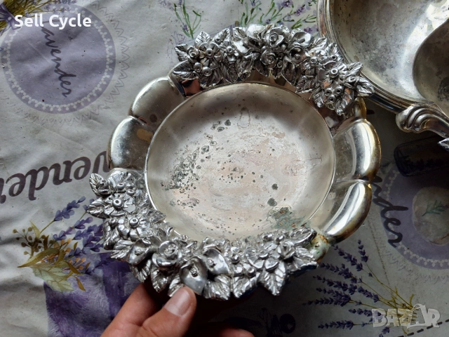 ✅ПОСРЕБРЕНИ СЪДОВЕ - ФРУКТИЕРИ❗, снимка 2 - Други ценни предмети - 53214811